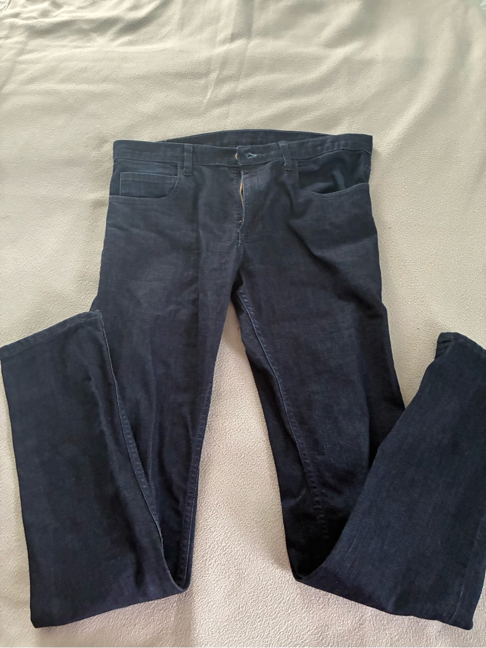 Dearborn Men's Skinny Jeans in Dark Blue Wash
